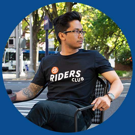 Riders Club logo t-shirt