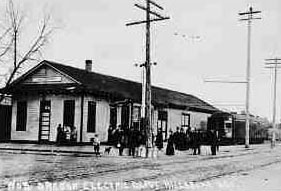 Photo of Oregon Electric Railway Station in Hillsboro