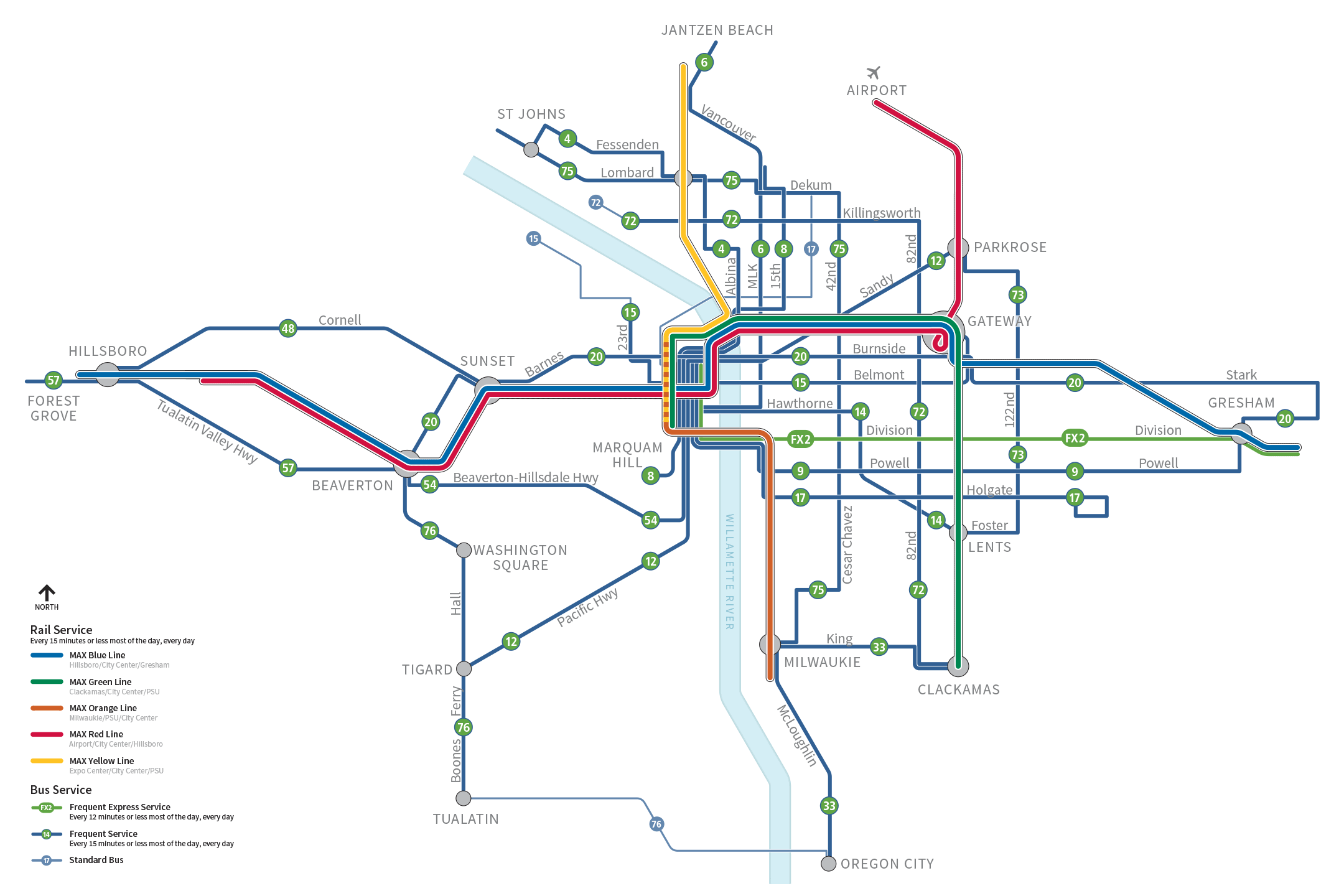 Frequent Service map